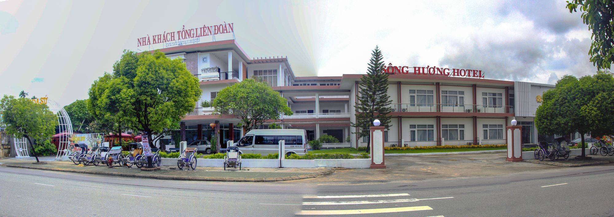 Song Huong Hue Hotel Exterior foto